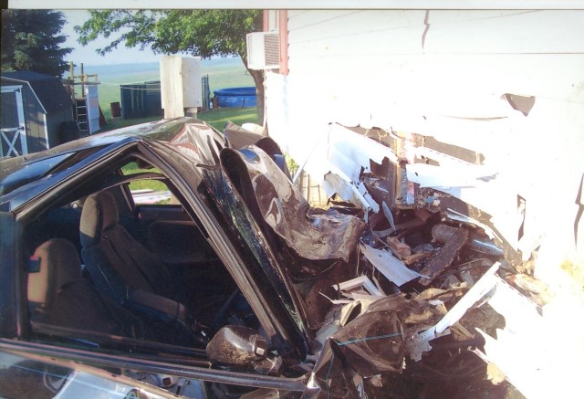 Car into a home, Route 340 west of Meetinghouse Road...6/6/06